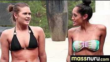 Naughty chick gives an amazing japanese massage 18