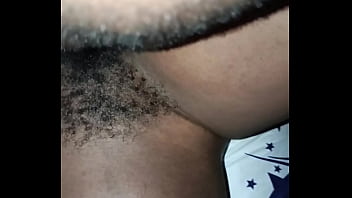 Fucking sexy petite ebony chic with hairy pussy