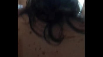 Husband & ssbbw milf wife bathroom session belly fuck asshole doggy fuck and cum on big boobs