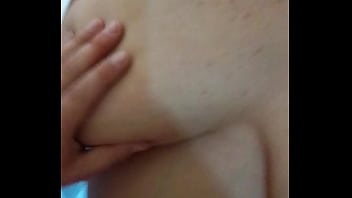 Husband & ssbbw milf wife bathroom session belly fuck asshole doggy fuck and cum on big boobs