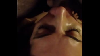 Sexy brunette amateur model "vergo " getting face fucked