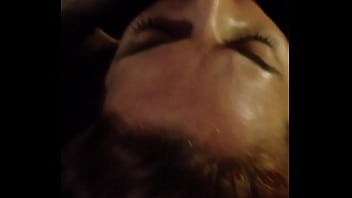 Sexy brunette amateur model "vergo " getting face fucked