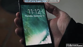 The demonic twins shay sights and reagan foxx hunger for more as they are invited in by lexi luna n sophia stepson walks in and is shocked