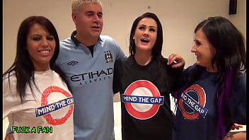 Fuck a fan 4k – filthy english slags scarlett march carla mia & chantelle white slags wear out scooby