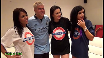 Fuck a fan 4k – filthy english slags scarlett march carla mia & chantelle white slags wear out scooby