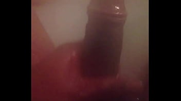 Cleaning my dick lol