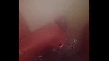 Cleaning my dick lol