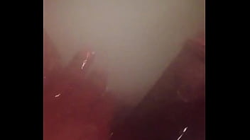 Cleaning my dick lol