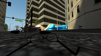 Giantess samus eats random women