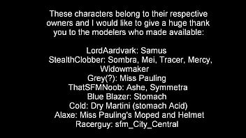 Giantess samus eats random women