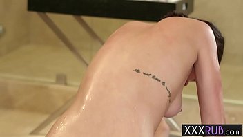 Hot babe sucks a guys big thing