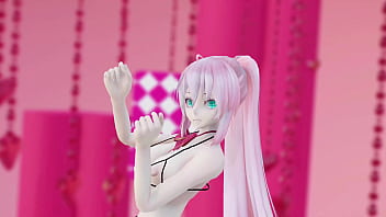 Megurine luka hentai vocaloid nude dance rabbit hole song mmd 3d clear blue eyes clip
