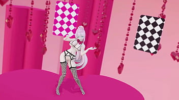 Megurine luka hentai vocaloid nude dance rabbit hole song mmd 3d clear blue eyes clip