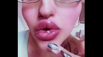 Nude lipgloss is perfect for goddess