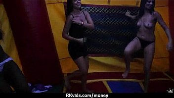 Tight teen fucks a man in front of the camera for cash 4