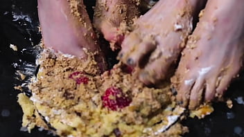 Eat cake from our feet