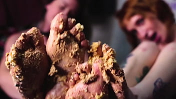 Eat cake from our feet