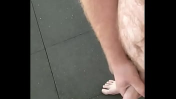 Outside cum naked