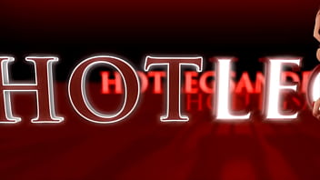 Ready tongue for her toes