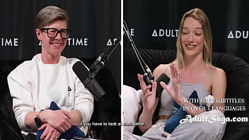 We had to look deadpan while slipping over oil