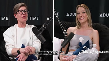 We had to look deadpan while slipping over oil