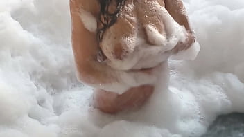 Spying On A Brunette Bathing A Guy In Feminine Clothing Comes In And Fucks Her In The Pear Shaped Ass And Buries His Cock In Her Anus Busty And Big Ass Latina Brunette thumbnail