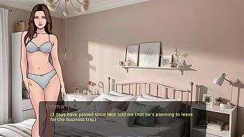 She likes to sit nice on her boyfriend's dick