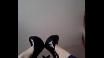 Sexy feet with a tease