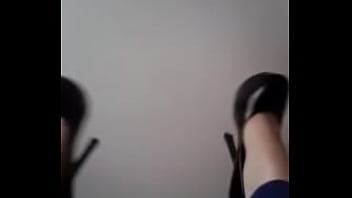 Sexy feet with a tease