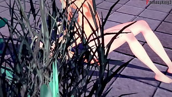 Hex maniac trainer class having public sex 5 pokemon full & pov on sheer & fantasyking3