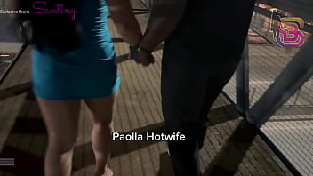 Filmei minha esposa puta em publico dando para um preto roludo paolla hotwife