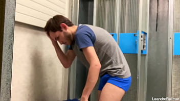 Caught Jerking Off In The Men's Locker Room thumbnail