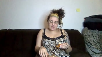 Rebeca addams big tits eat shrimp