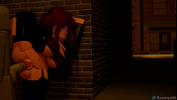 Red in alleyway with noise audio roblox animation