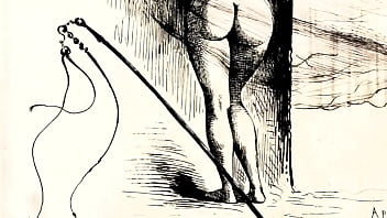 Retro erotic drawings