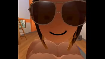 Girl rides me in rec room