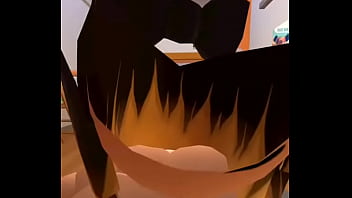 Girl rides me in rec room