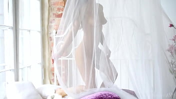 Lovely amateur teen model with a perfect ass naked