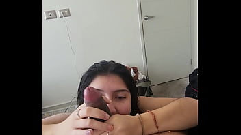 Sucking my man dry after we get out of the shower