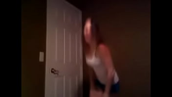 Heather in underwear being a slut