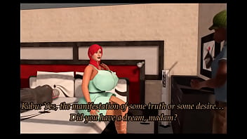 Wife with a nice white ass betrays her husband with a black man even though he is racist 3d tk17 milfandbbc