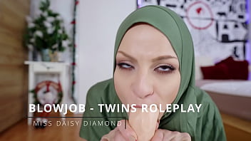 I sucked my twin sister husbands cock with her