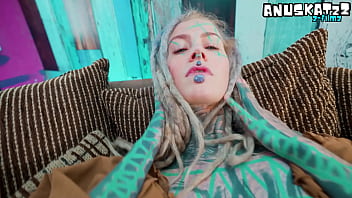 Alternative dreadhead in high heels fucks bwc anal gapes facial