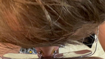 Mature milf gets a pantyhose me audition sucking camera man's cock