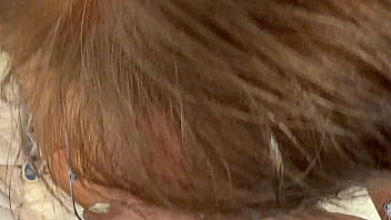 Mature milf gets a pantyhose me audition sucking camera man's cock