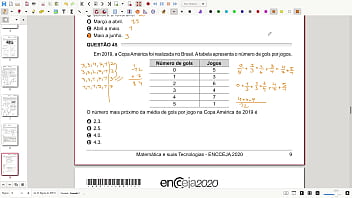 Resolvendo a prova do encceja