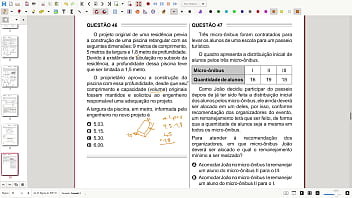 Resolvendo a prova do encceja