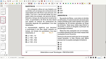 Resolvendo a prova do encceja