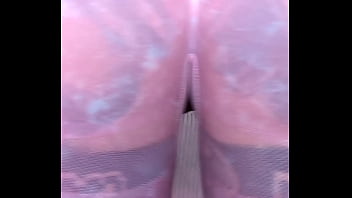 Milf melody radford sheer gym leggings close up