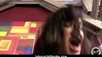 Teen fucked by a huge black cock 17